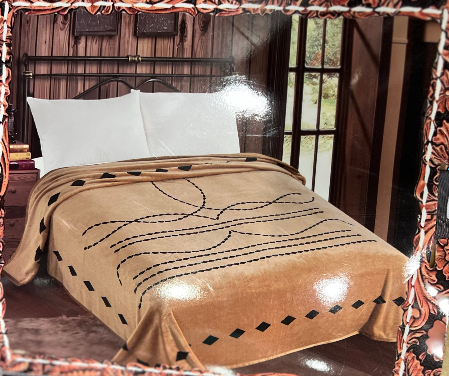 Bootstitch Premium King Throw Blanket