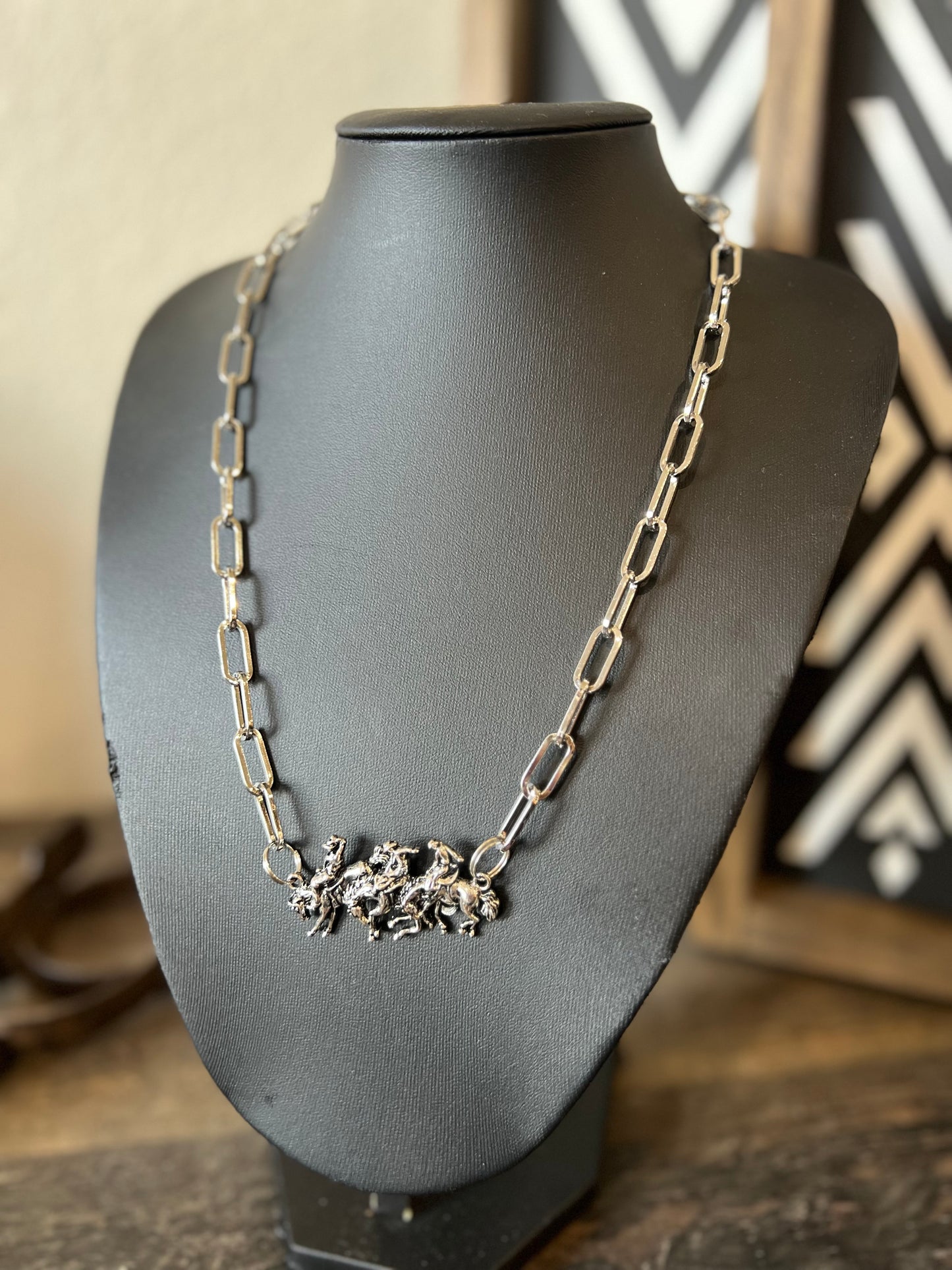 The Bronc Rider Necklace
