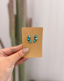 Lone Mountain Turquoise Earrings