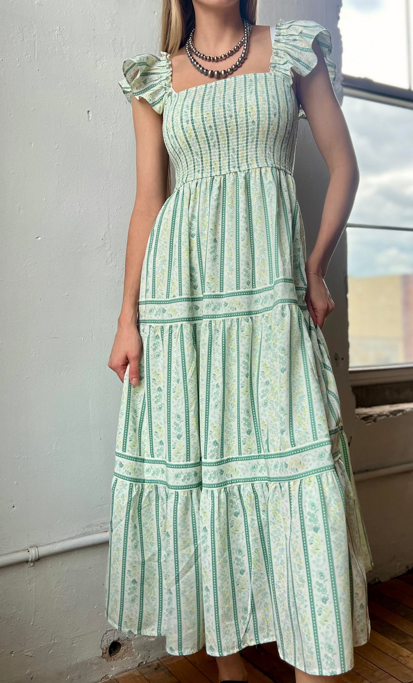 Sage Serenity Dress