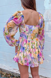 Breezy Floral Mini Romper *Soft Pink