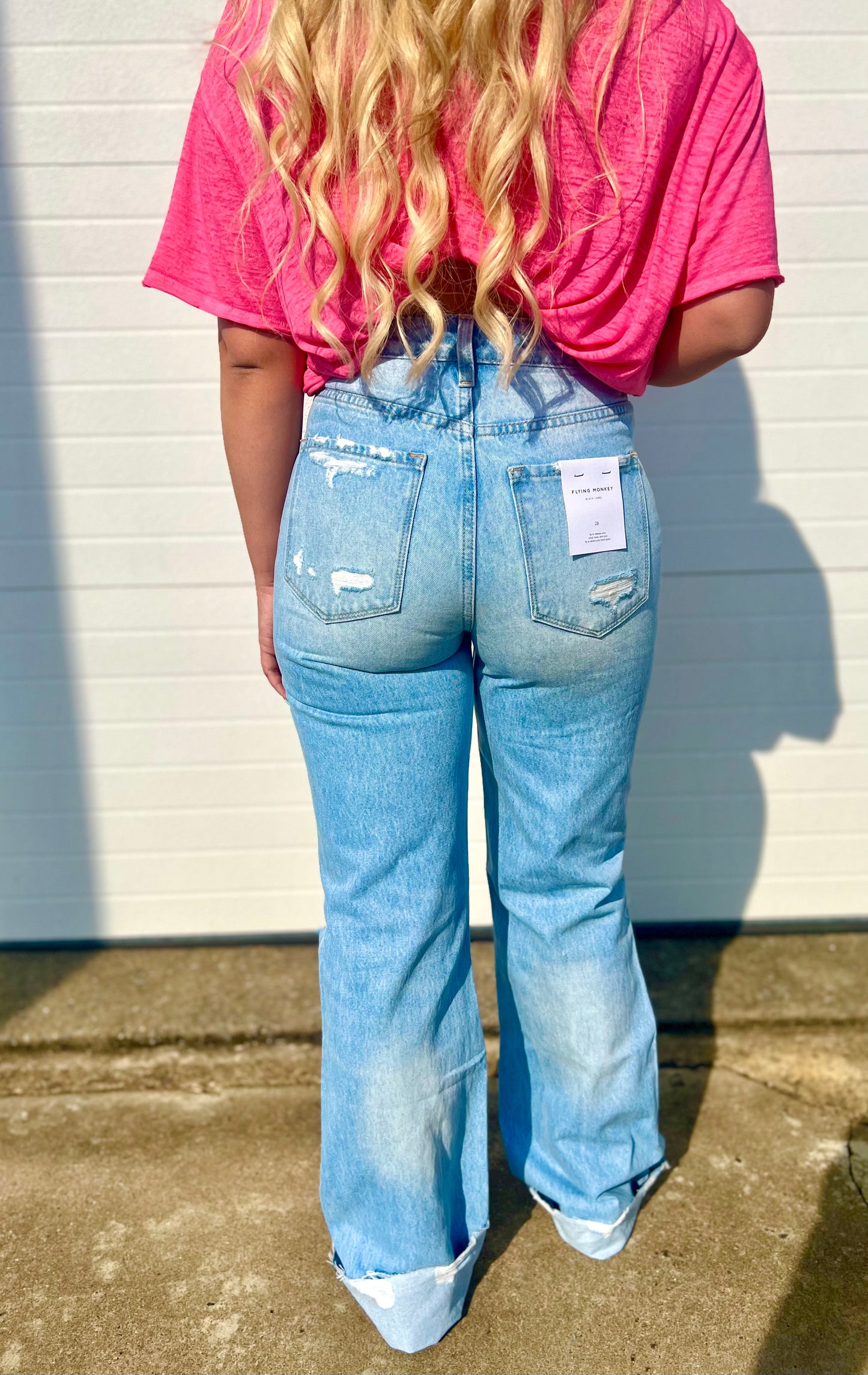 Hotter Than That 90’s Flare Jeans
