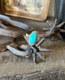 Kingman Turquoise Ring Size 6
