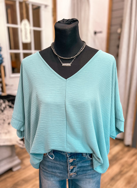 The Chesney Top *Teal
