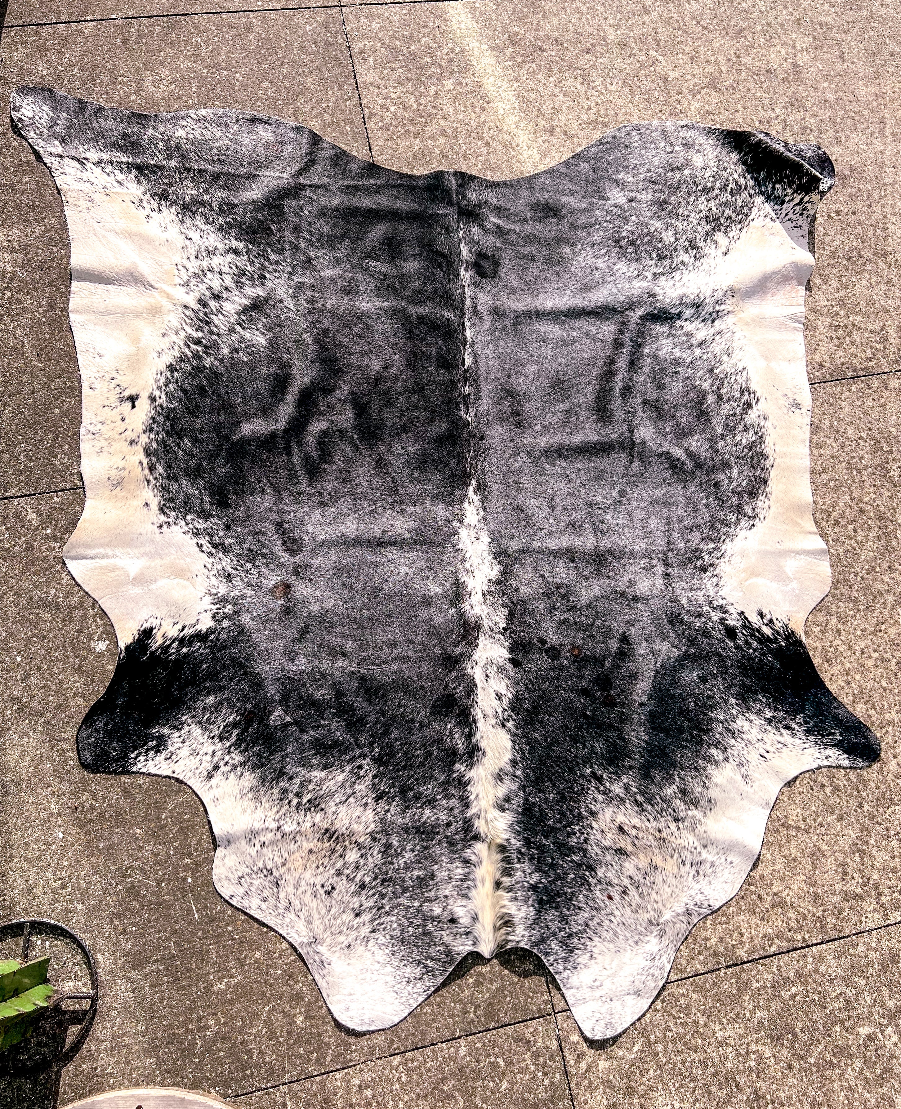 Jumbo Cow Rug- Salt & Pepper – Cowbabes Designs