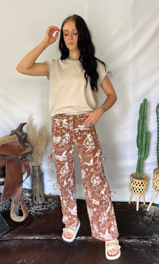 The Clara Top *Sand