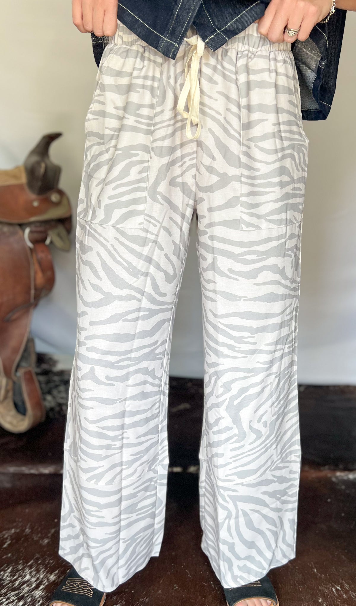 The Wild Side Zebra Pants