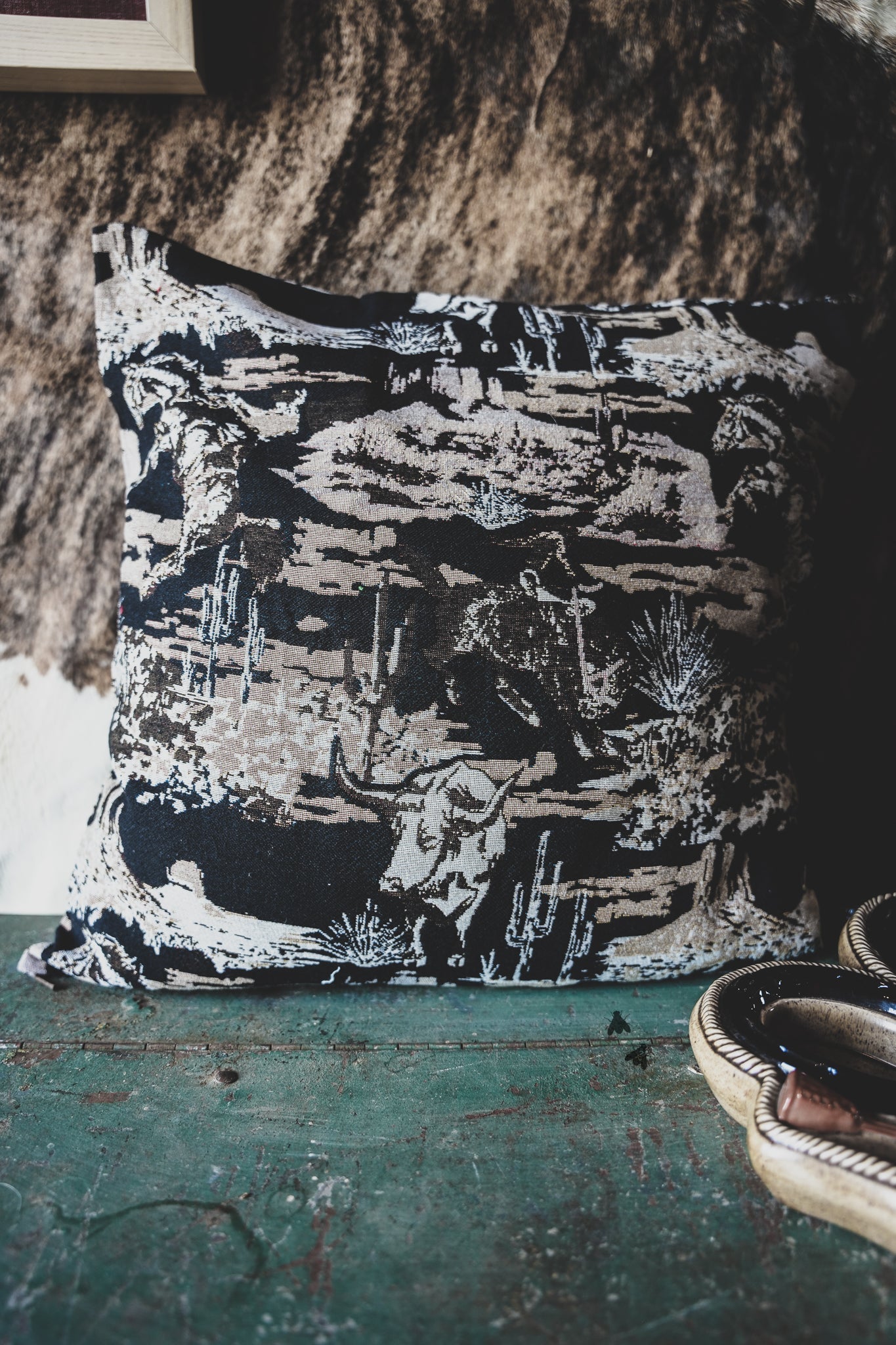 Mesquite Throw Pillow Cover