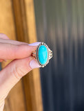 Kingman Turquoise Ring Size 6