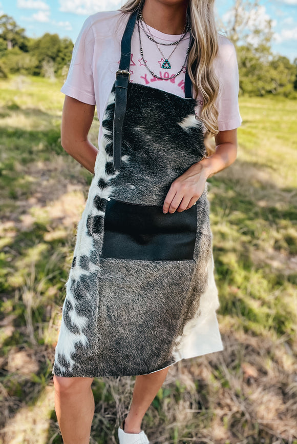 Cowhide Apron