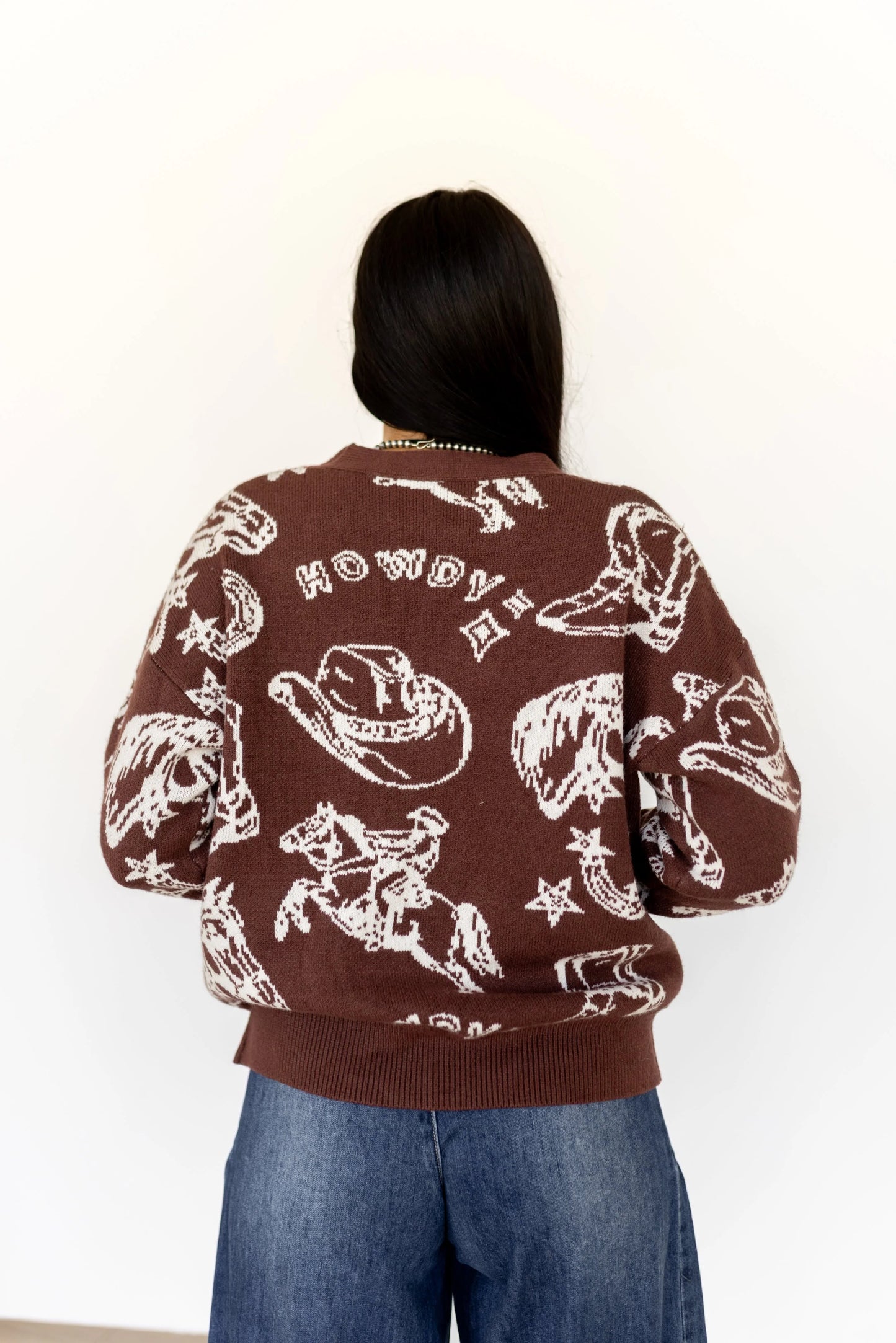 Western Thing Button Cardigan