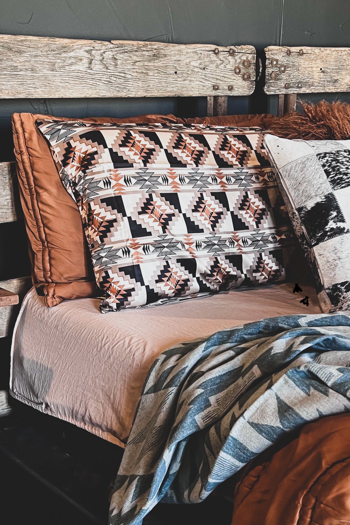 Satin Sleep Pillowcases-Santa Fe