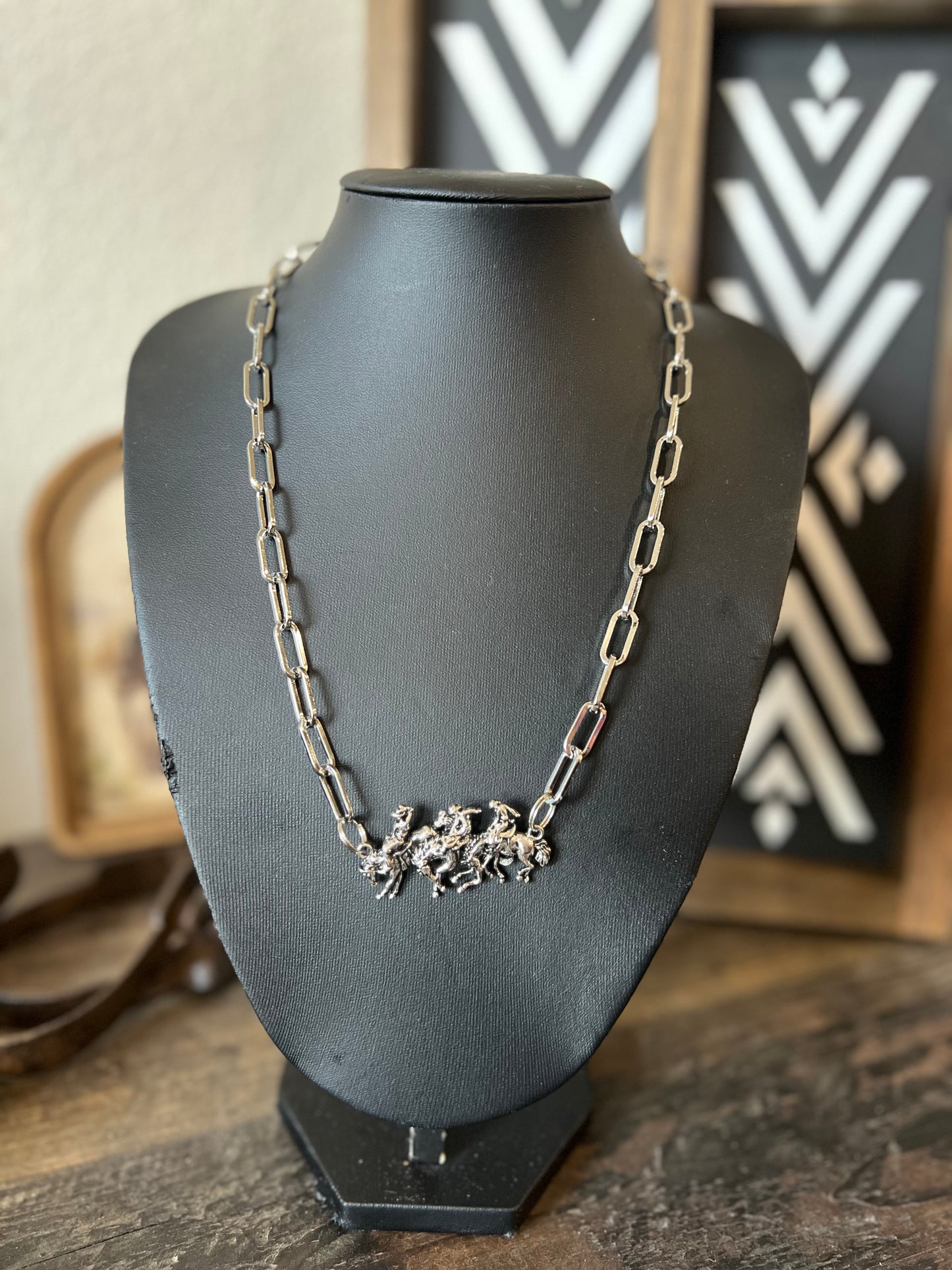 The Bronc Rider Necklace