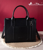 Boot Stitch Tote *Black