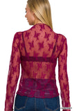 Cabernet Lace Top