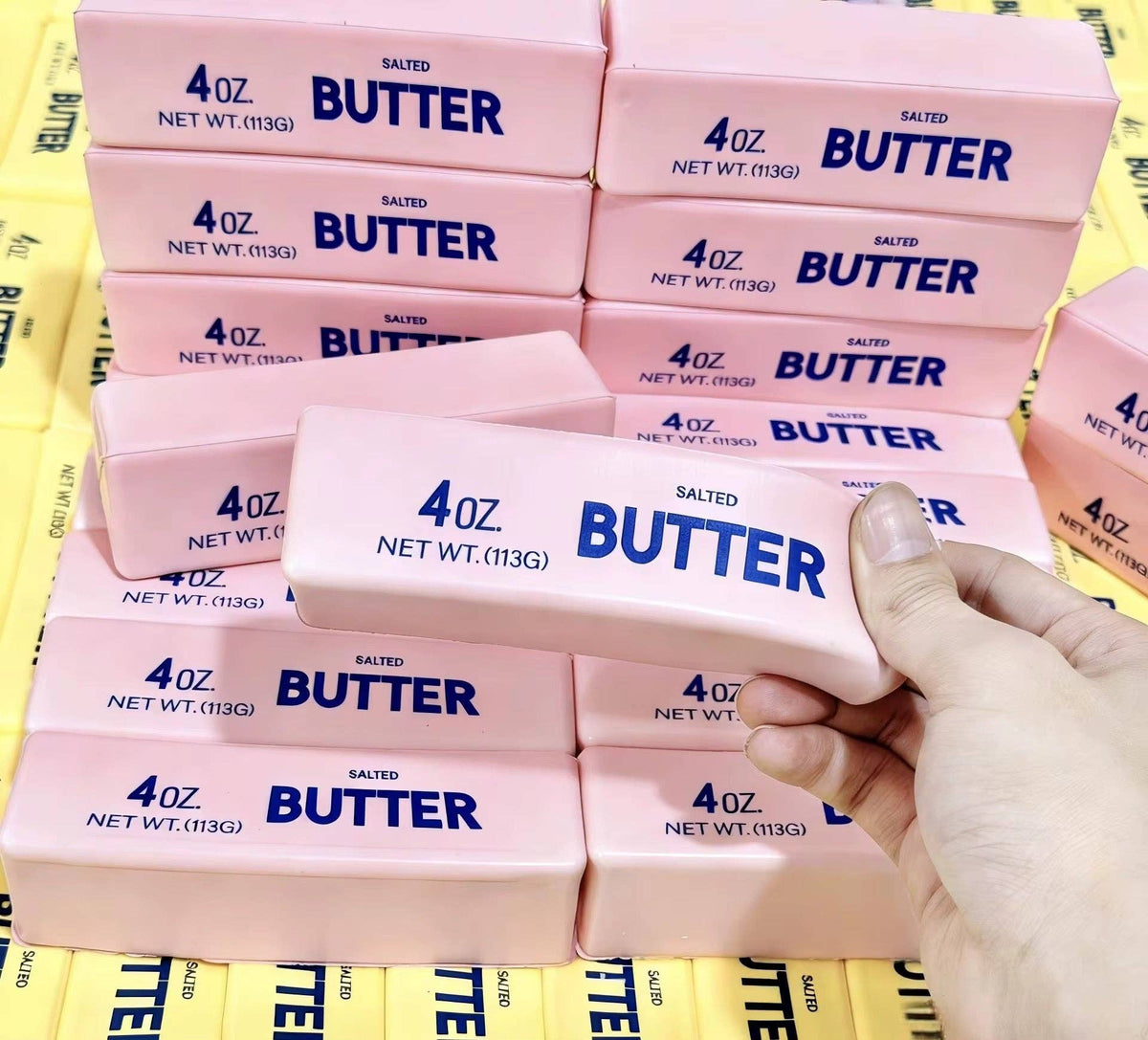 Pink Butter Squishy – Slow Rising