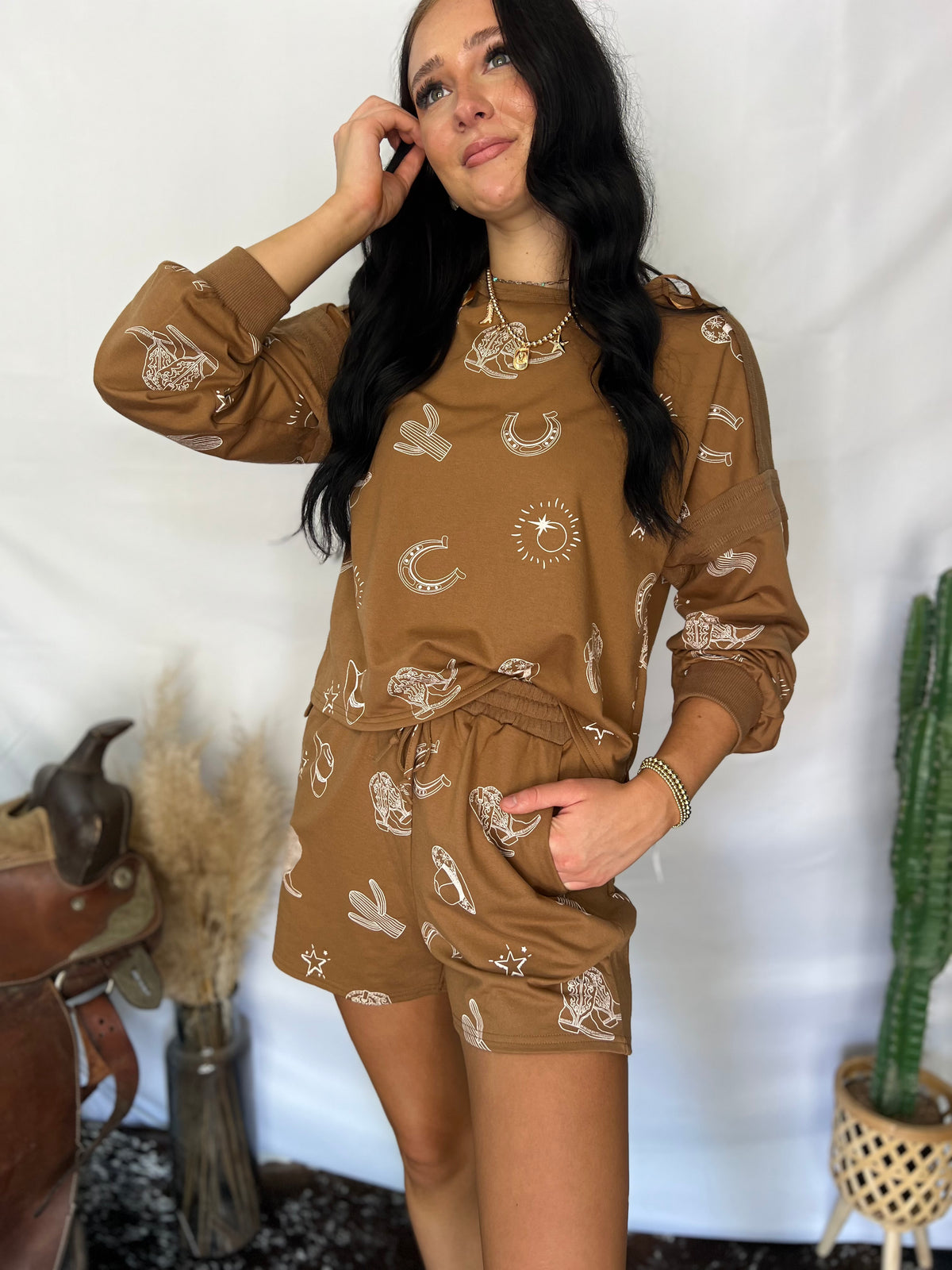 Keepin' it Western Set *Brown
