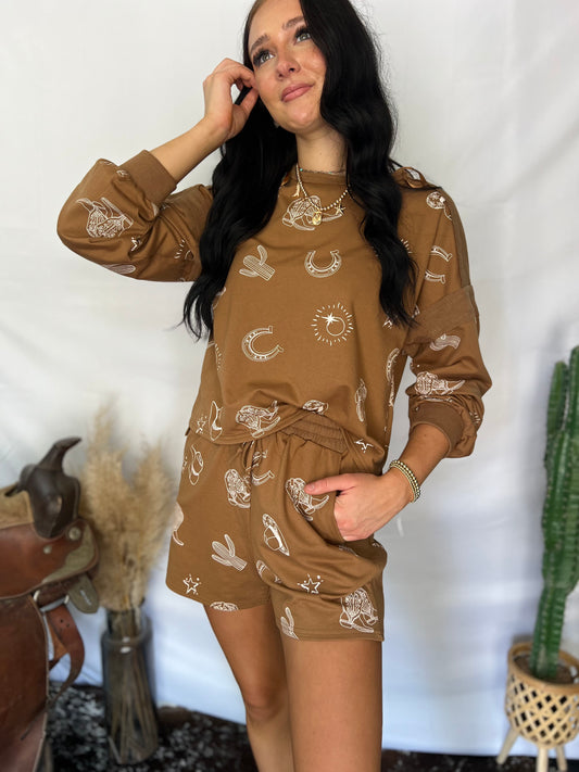 Keepin' it Western Set *Brown