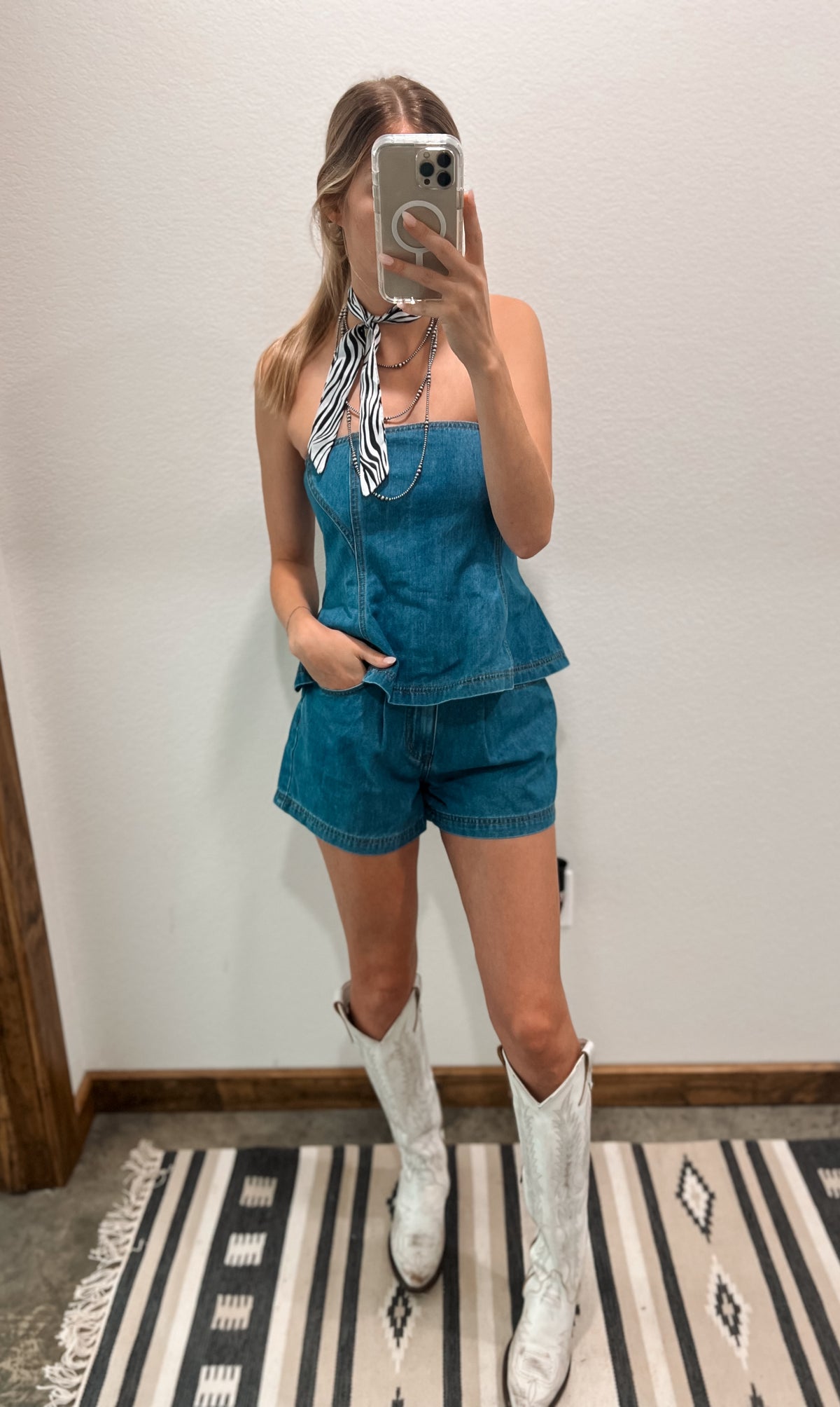 The Gemma Denim Set
