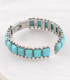 Stone Cuff Bracelet