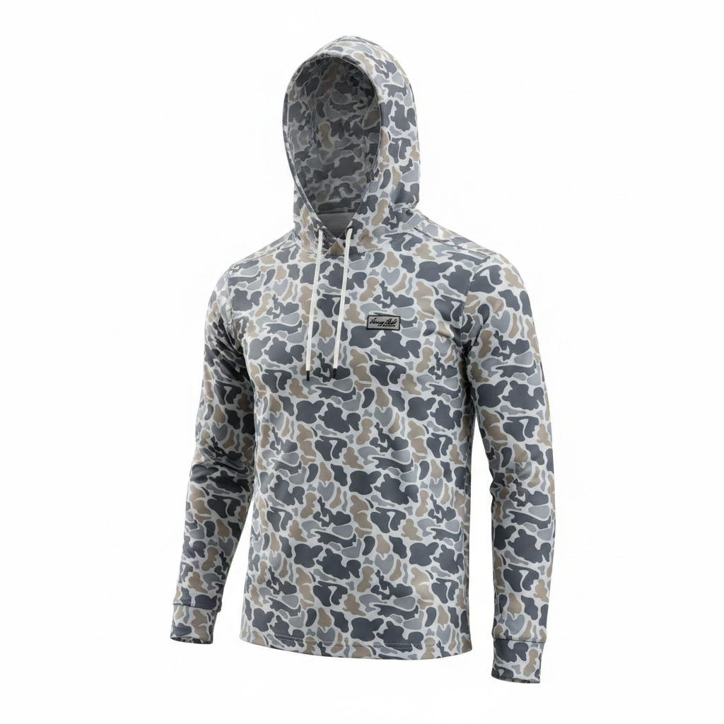 Blindside Hoodie - Smoke Camo