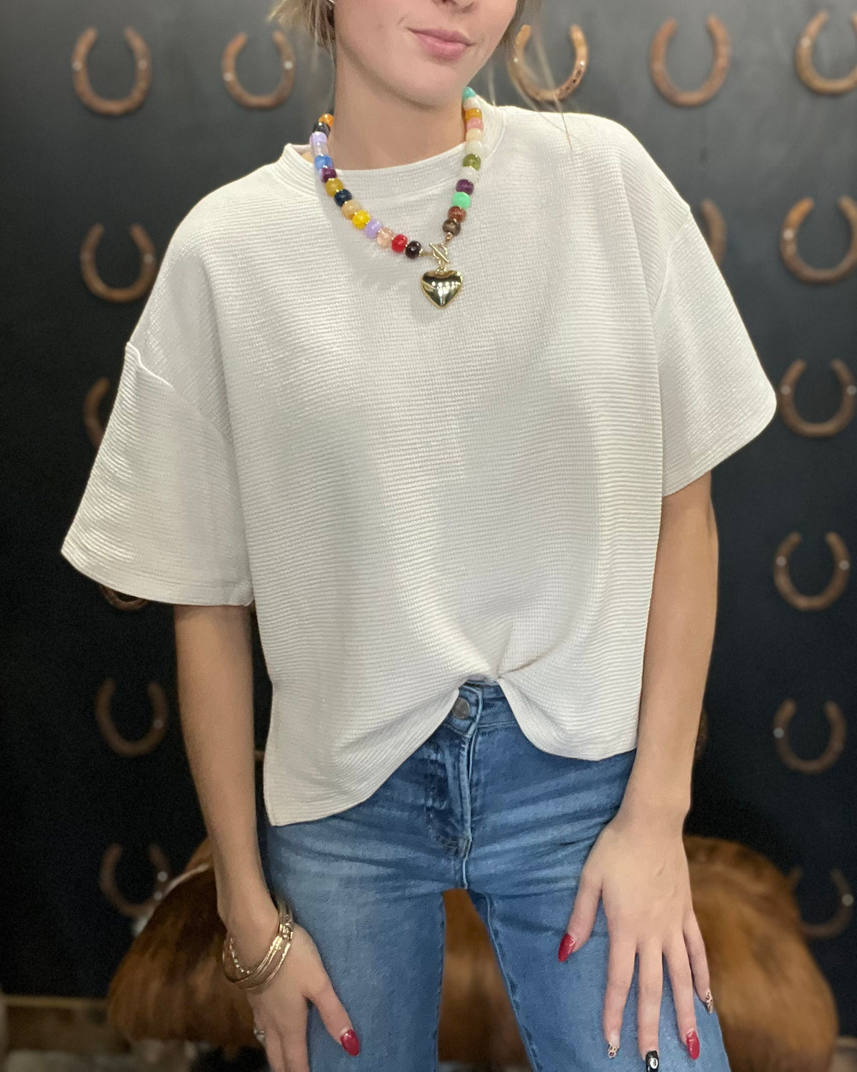 The Sadie Top *Sand Beige