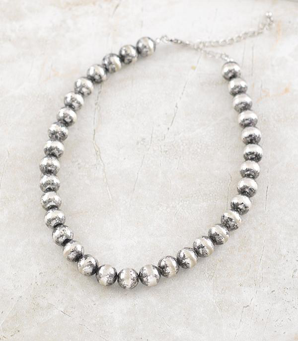 Navajo Pearl Bead Necklace