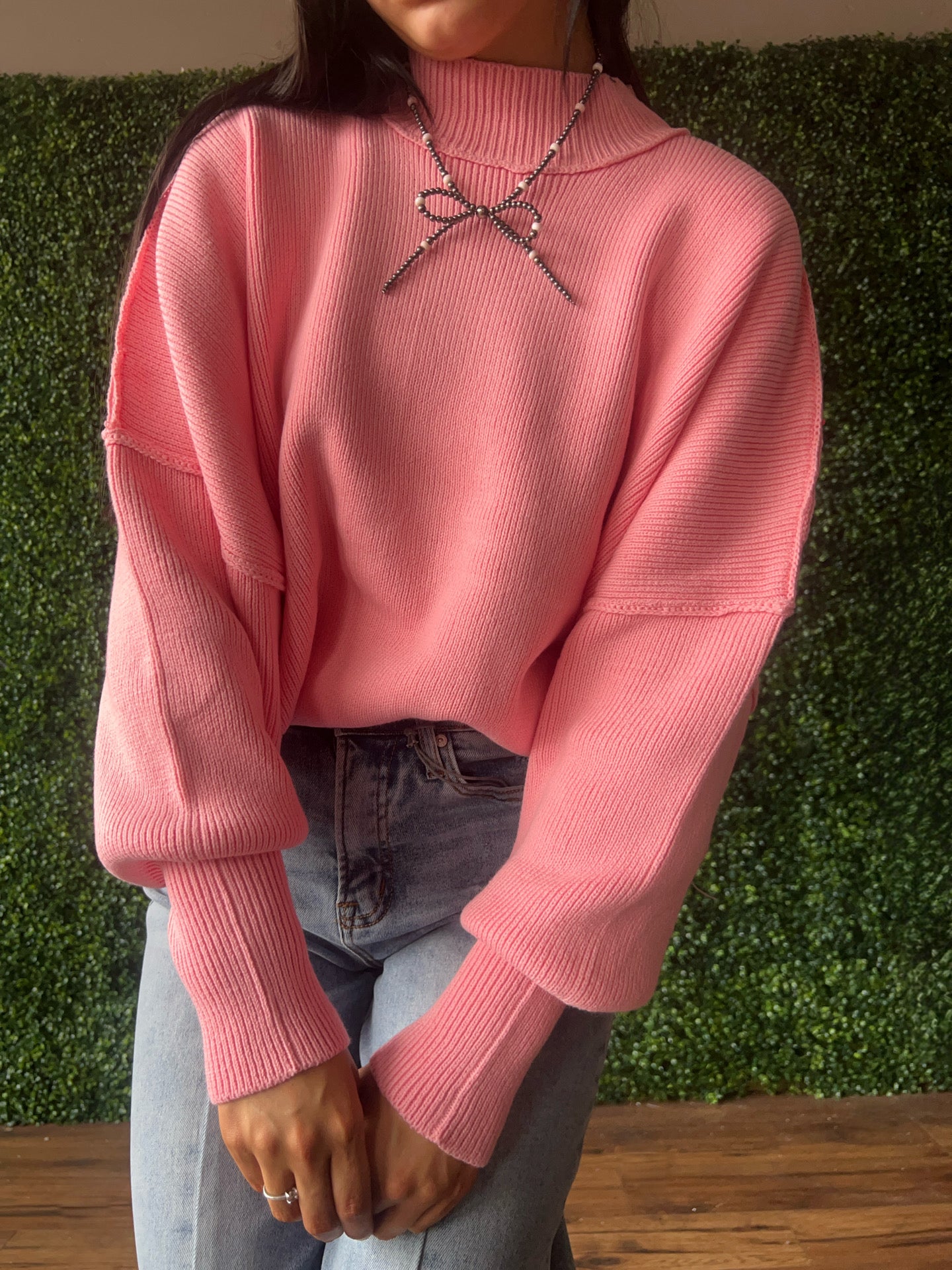 The Eloise Sweater *Pink