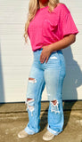 The Mel Top *Fuchsia