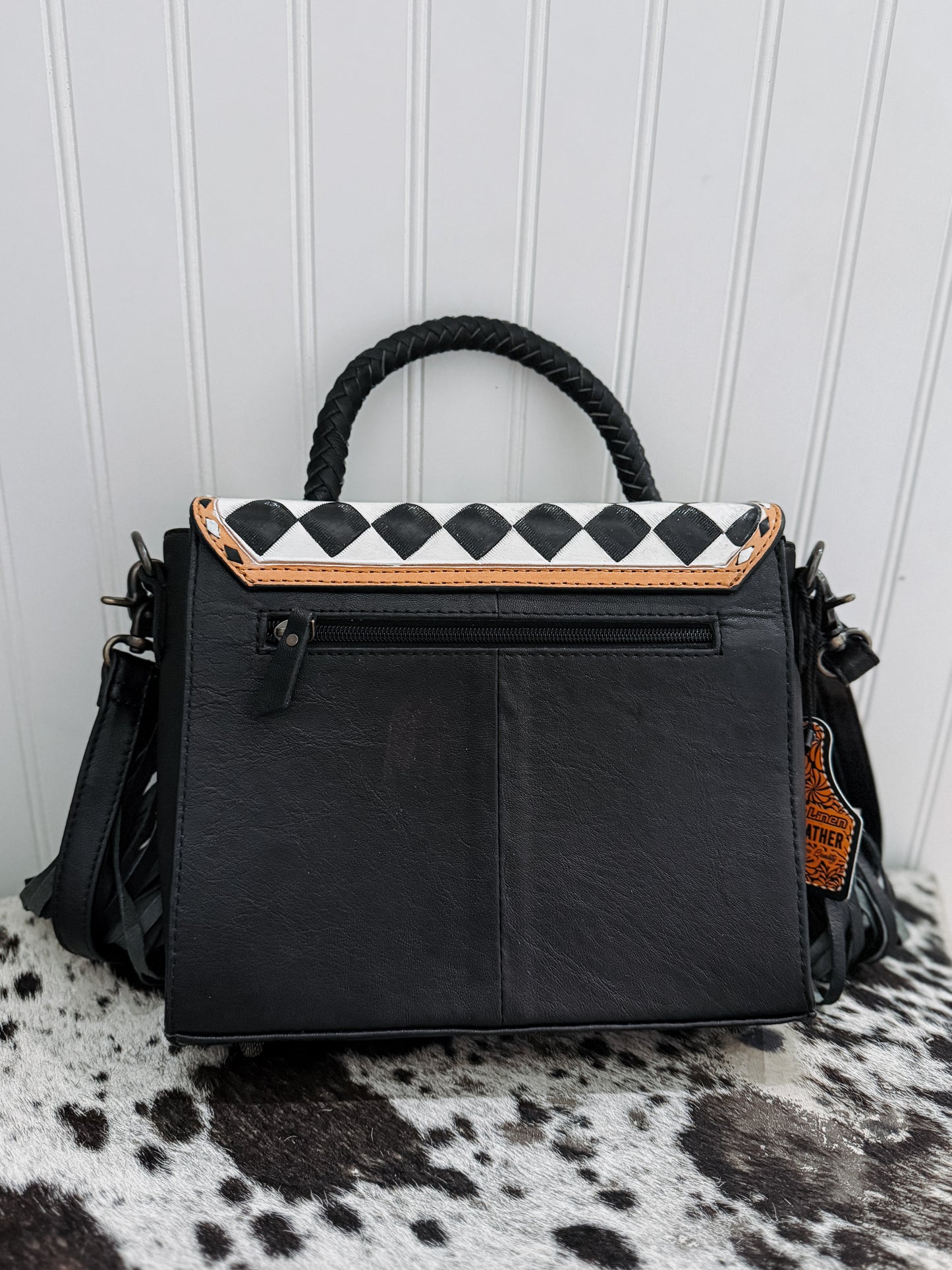 Checkered Dreams Crossbody Clutch Purse