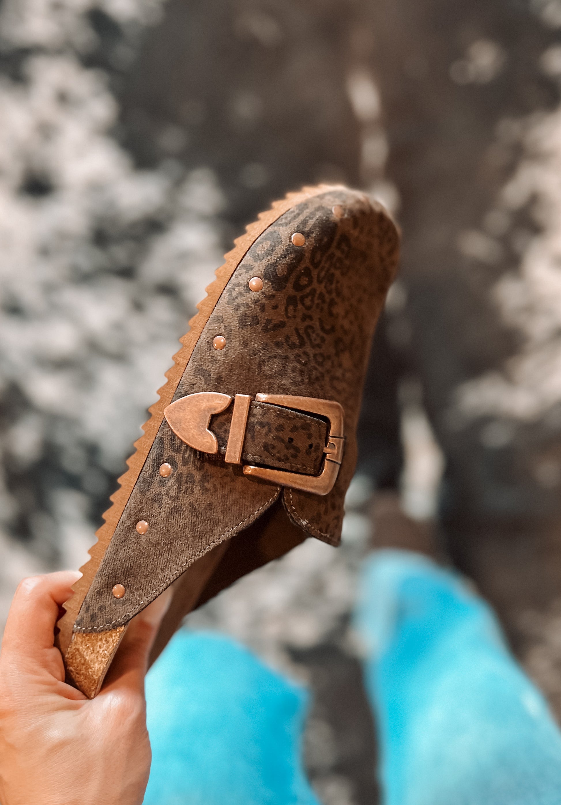 The Boston Leopard Slip On