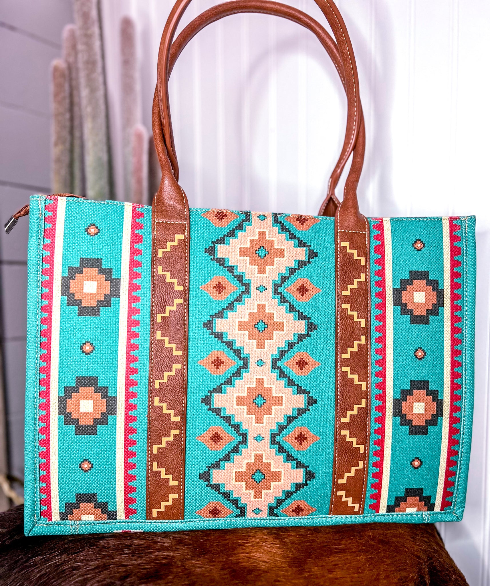 Amazon.com: Native American Print Handbag Tote Bag for Women with Zipper  And Pockets, Tote Bag Pattern Tote Purse : Clothing, Shoes & Jewelry
