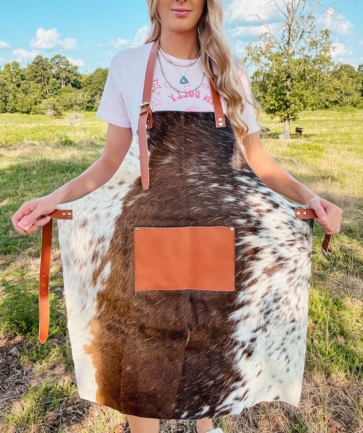 Cowhide Apron