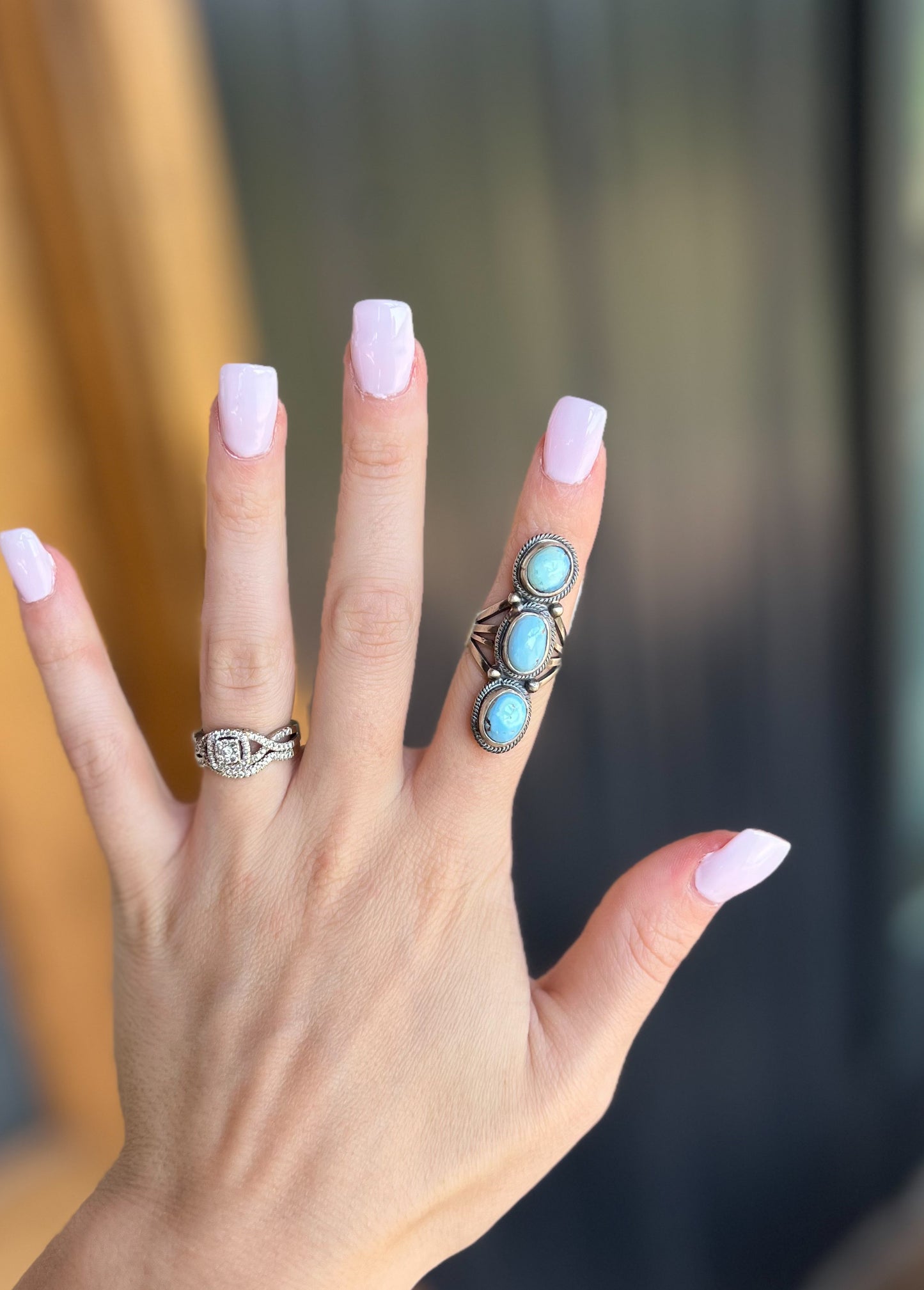 Anderson Largo Authentic Turquoise Ring *Size 6.5