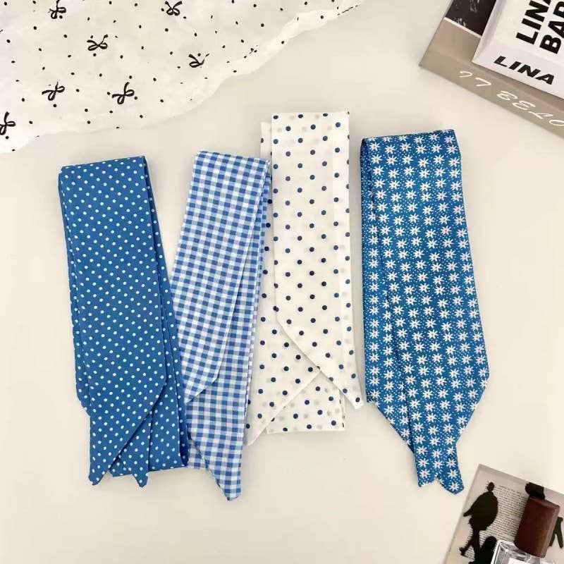 Polka Dot Twilly *White