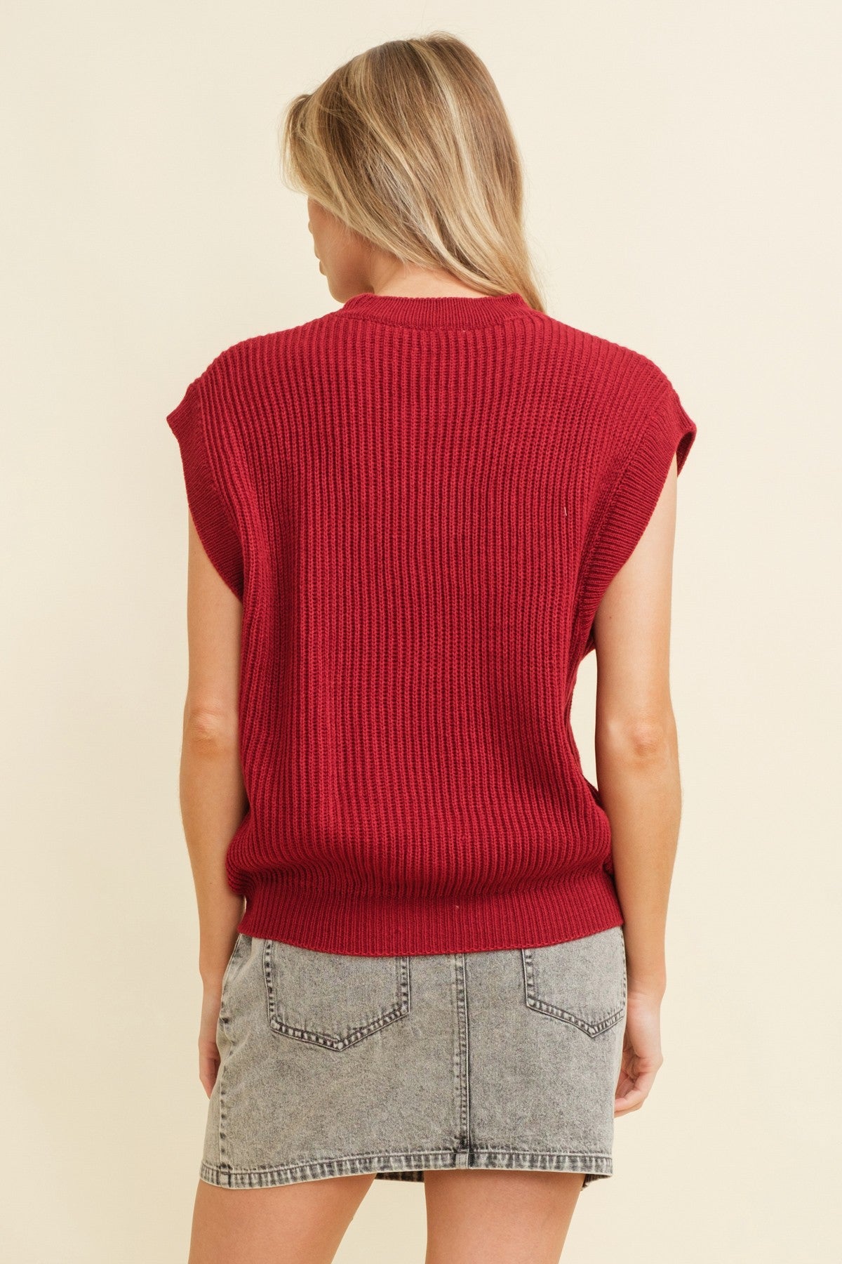 Gameday Embroidered Knit Top