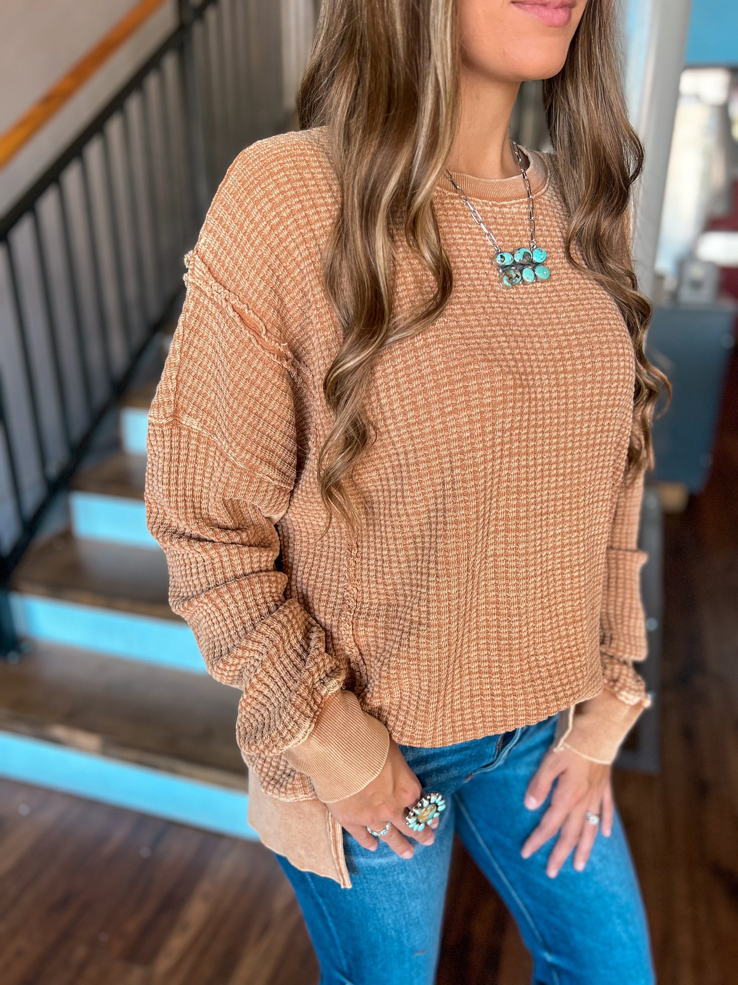 Ash Almond Top