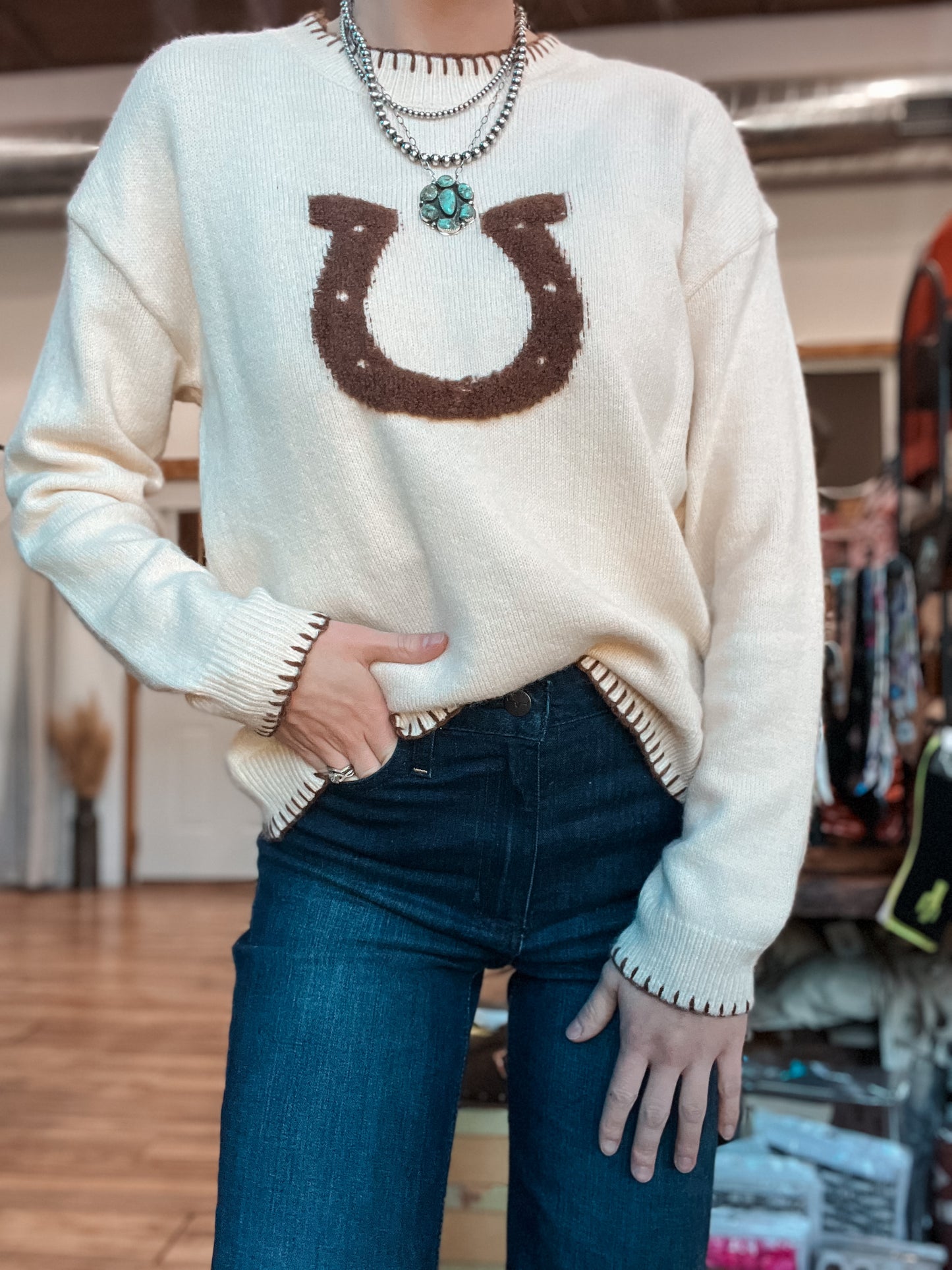 Horsing Around Sweater