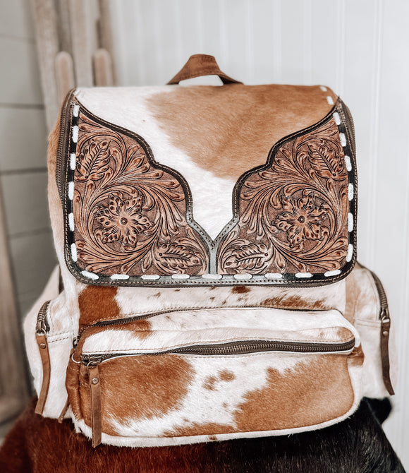 Leather Cowhide Fanny Pack – Punchy Vaquera