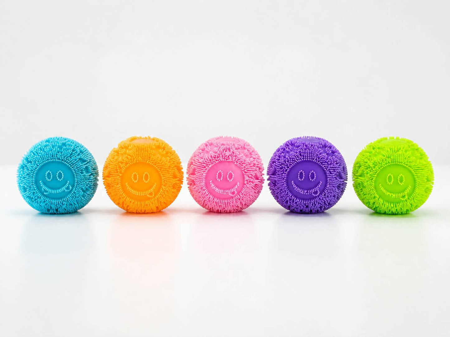 Smiley Squish Ball Textured Slow-Rise