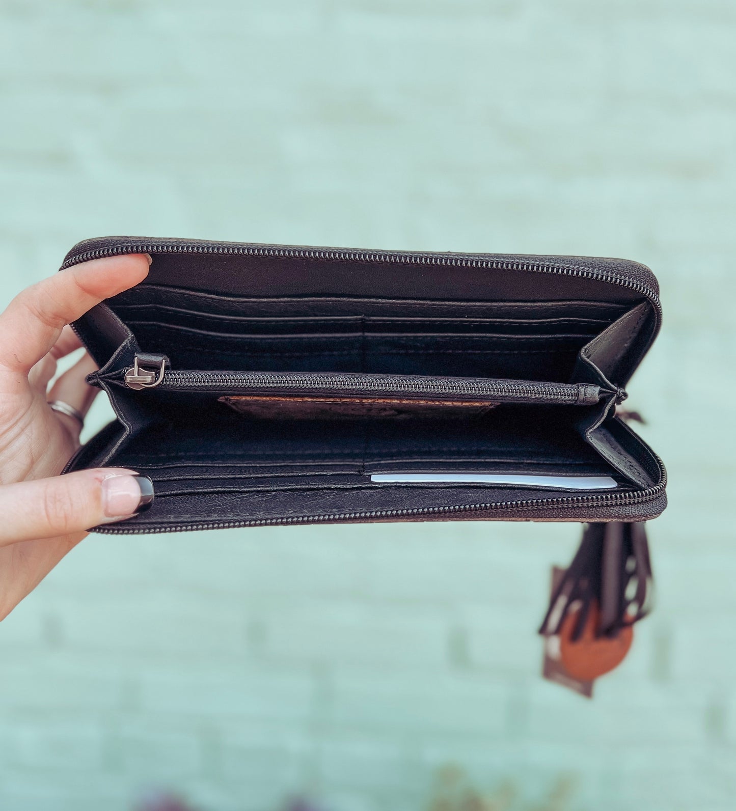 Cavender Trail Hand-Tooled Wallet