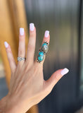 Thunder MT Authentic Turquoise Ring