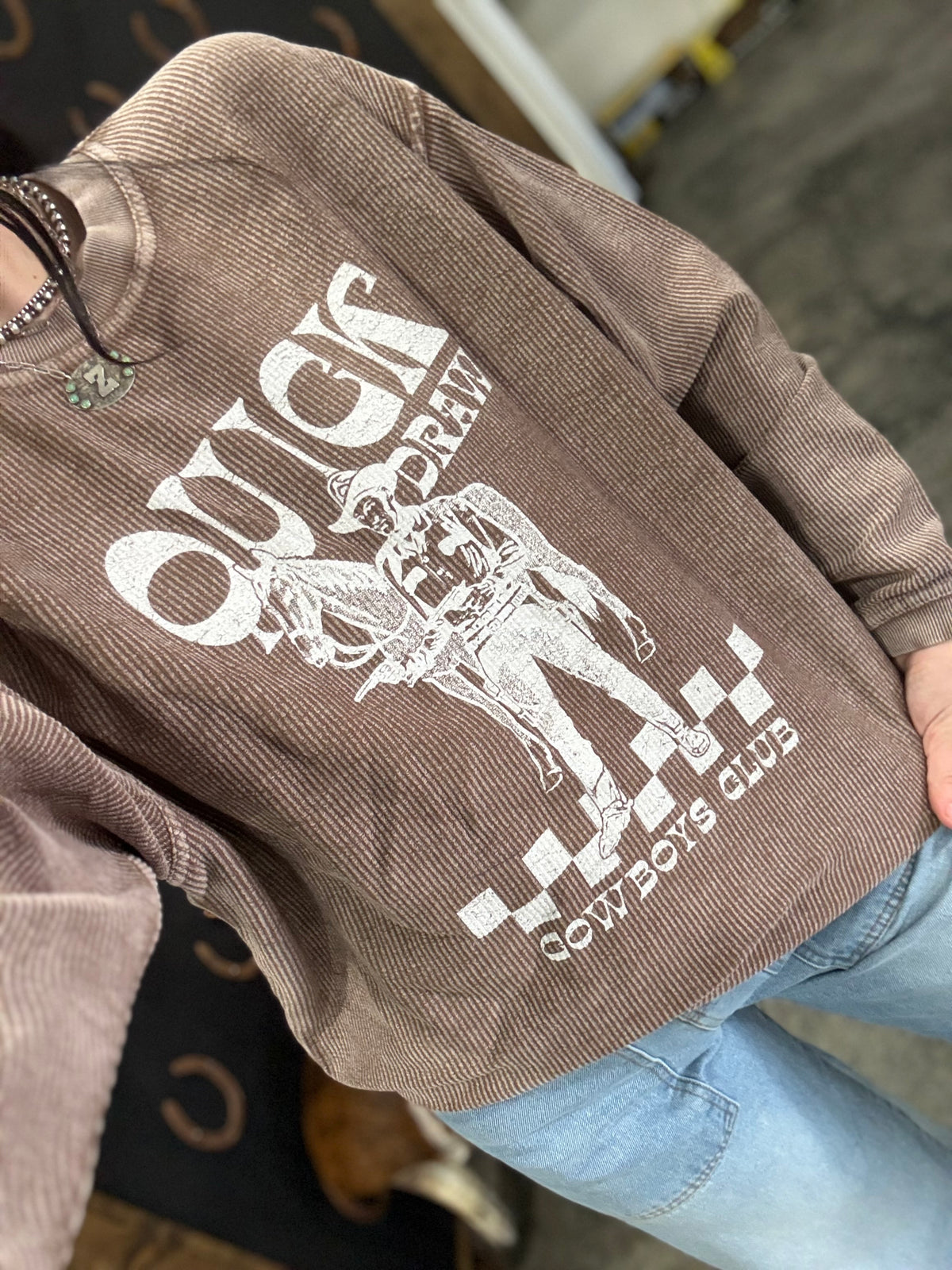 Quick Draw Corded Sweatshirt