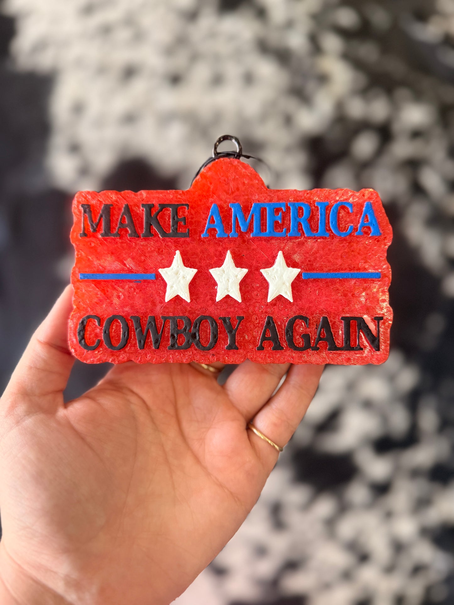 Make America Cowboy Again Freshie- Sand In My Boots