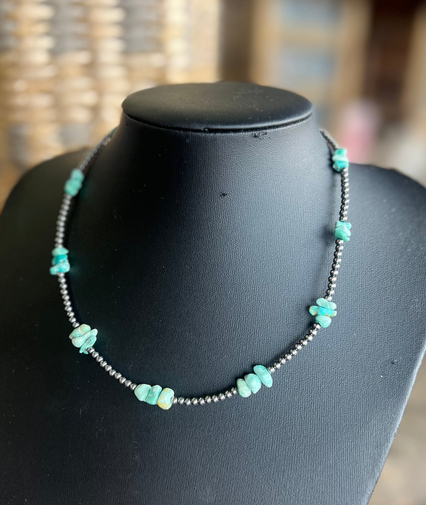 Lone Mountain Turquoise Necklace