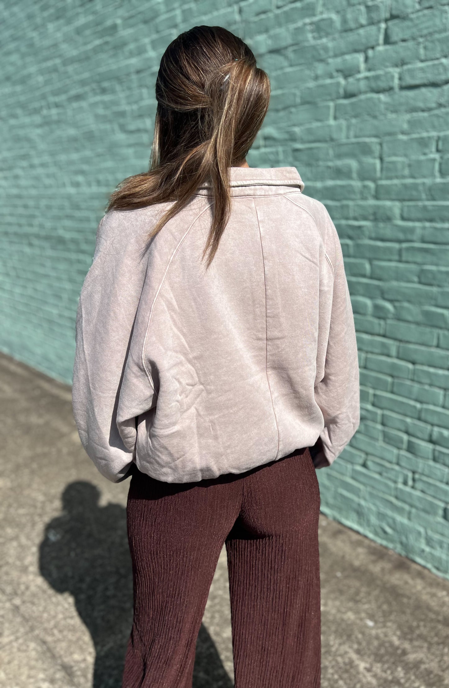 Kallie Sweatshirt *Taupe