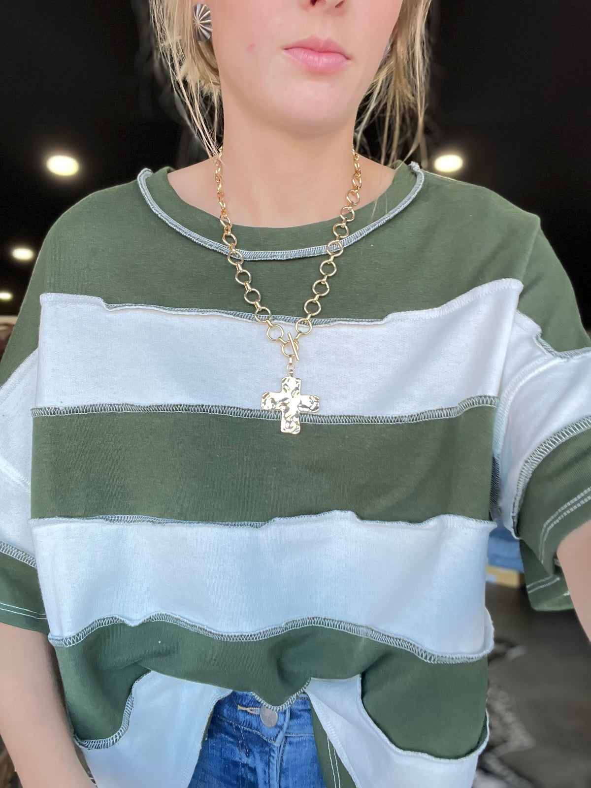 The Ember Striped Top