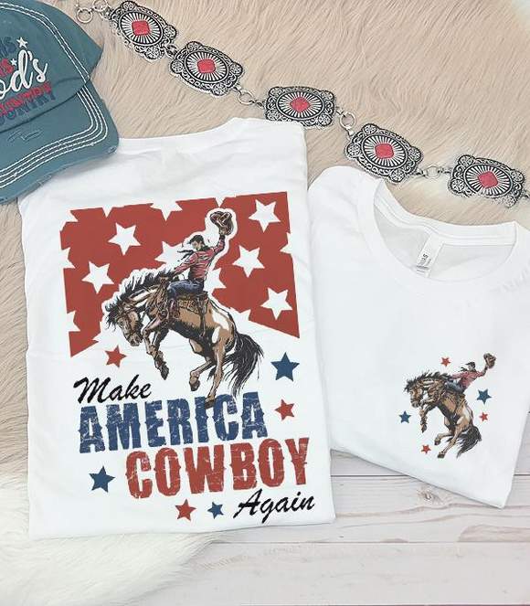 Make America Cowboy Again Graphic Tee