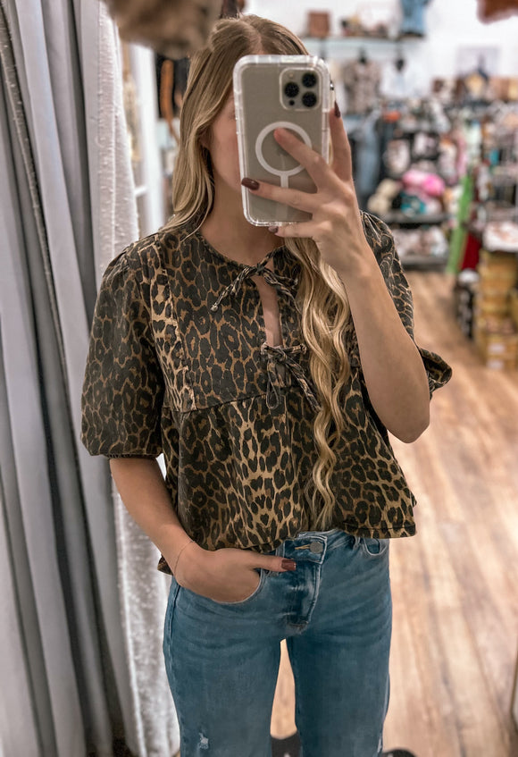 Cheetah Crush Top