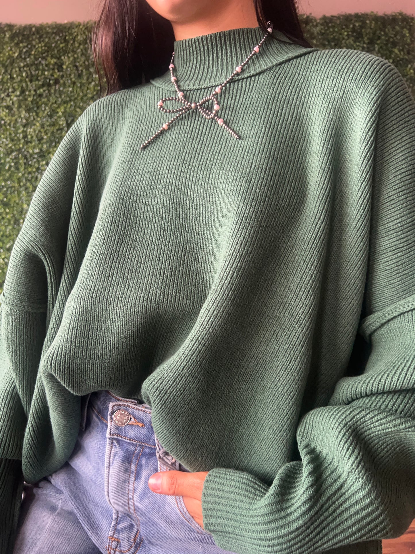 The Eloise Sweater *Green